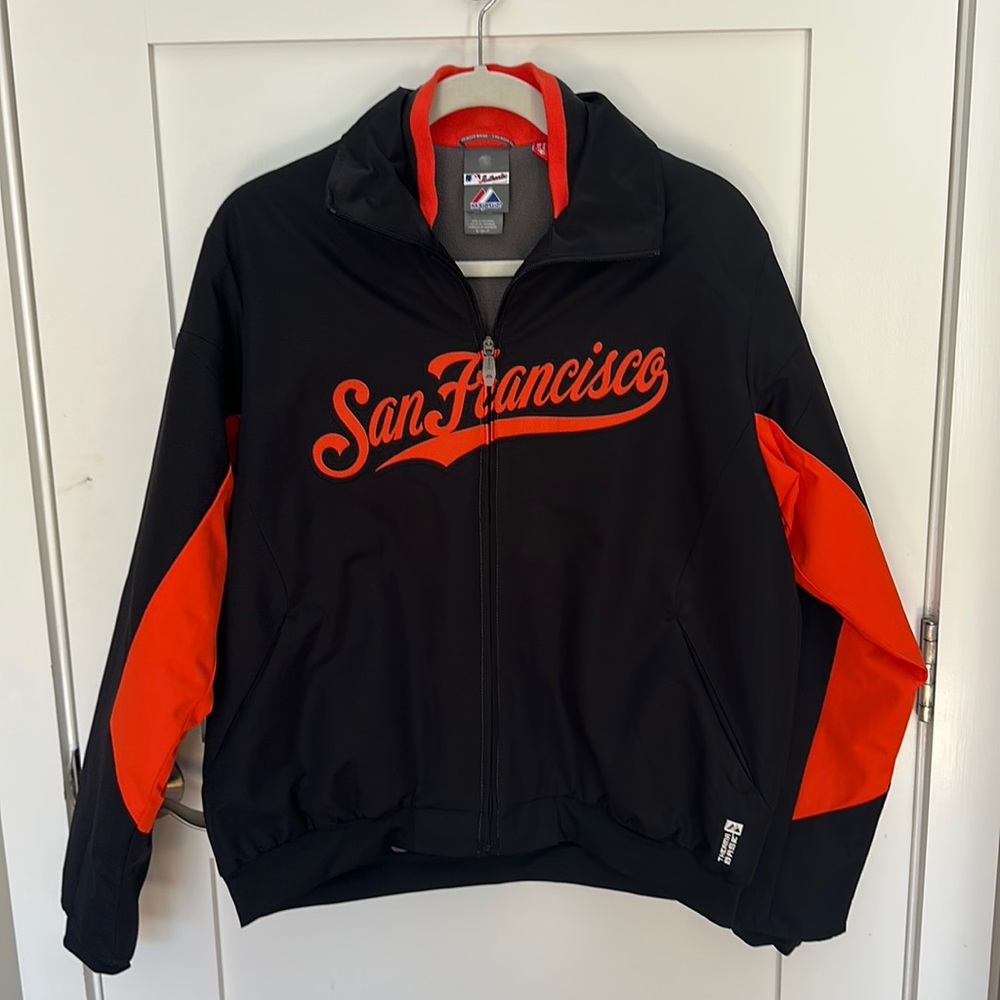 Authentic San Francisco Giant thermal base jacket